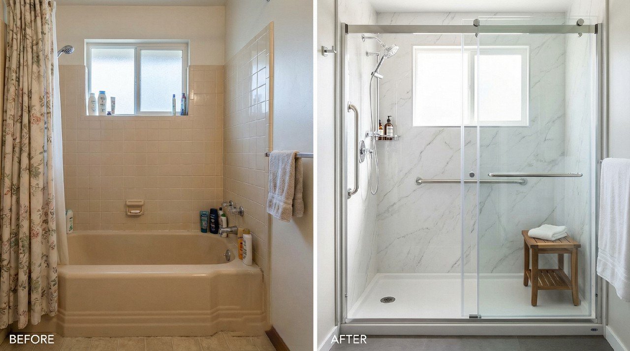 Tub to Shower Flower Mound: Avoid 5 Costly Errors